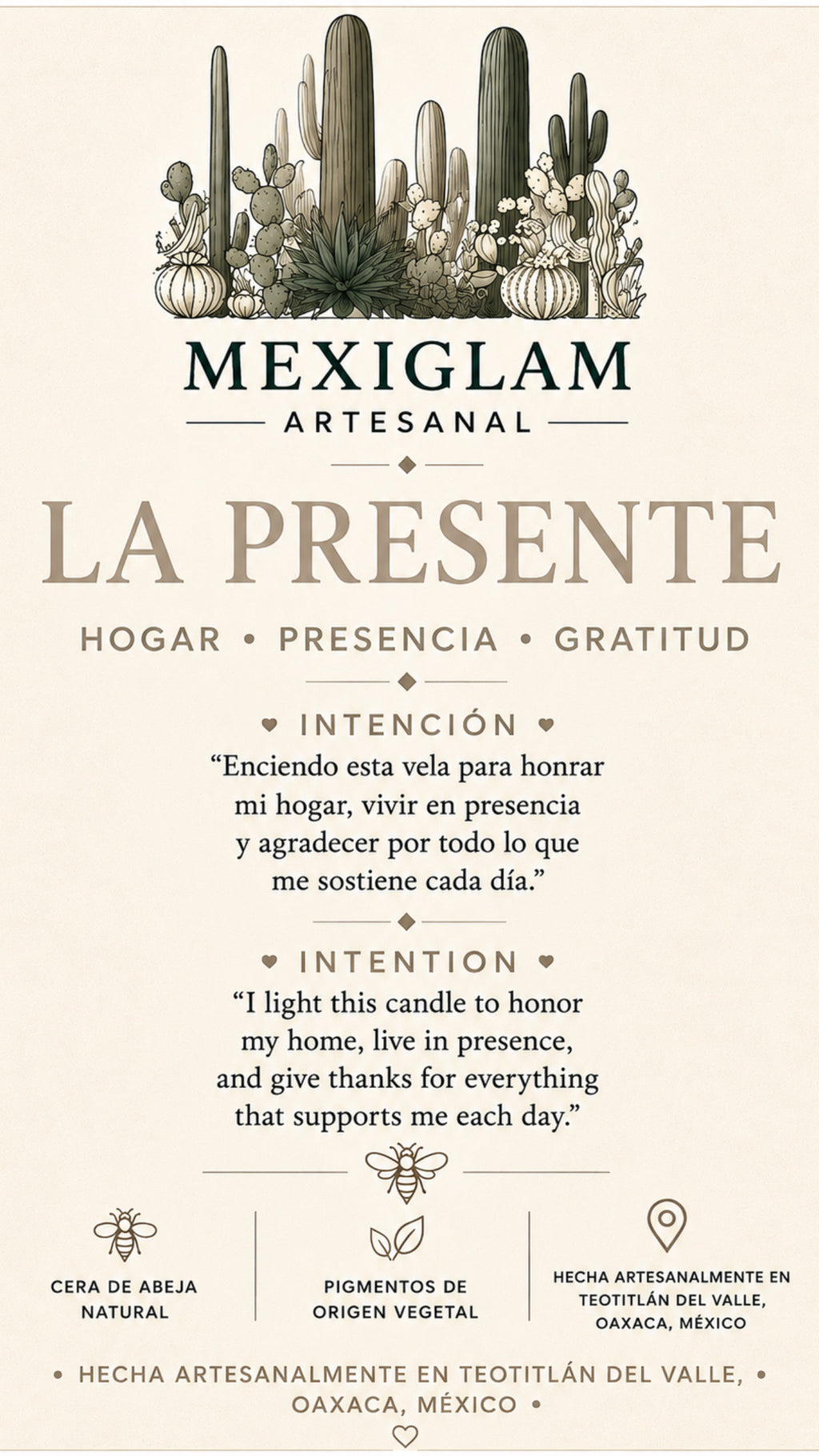 LA PRESENTE | The Present One 🤍