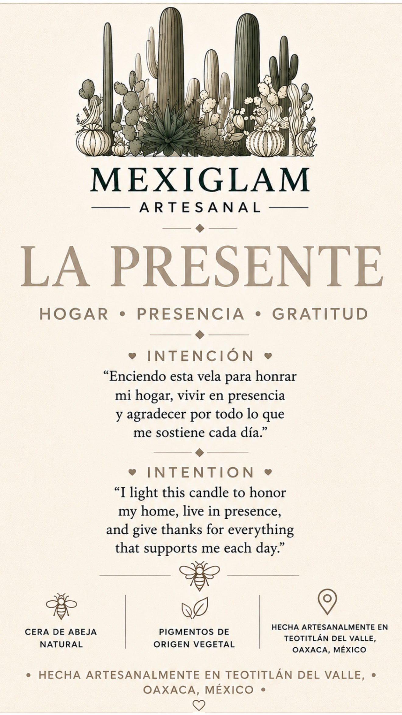 LA PRESENTE | The Present One 🤍