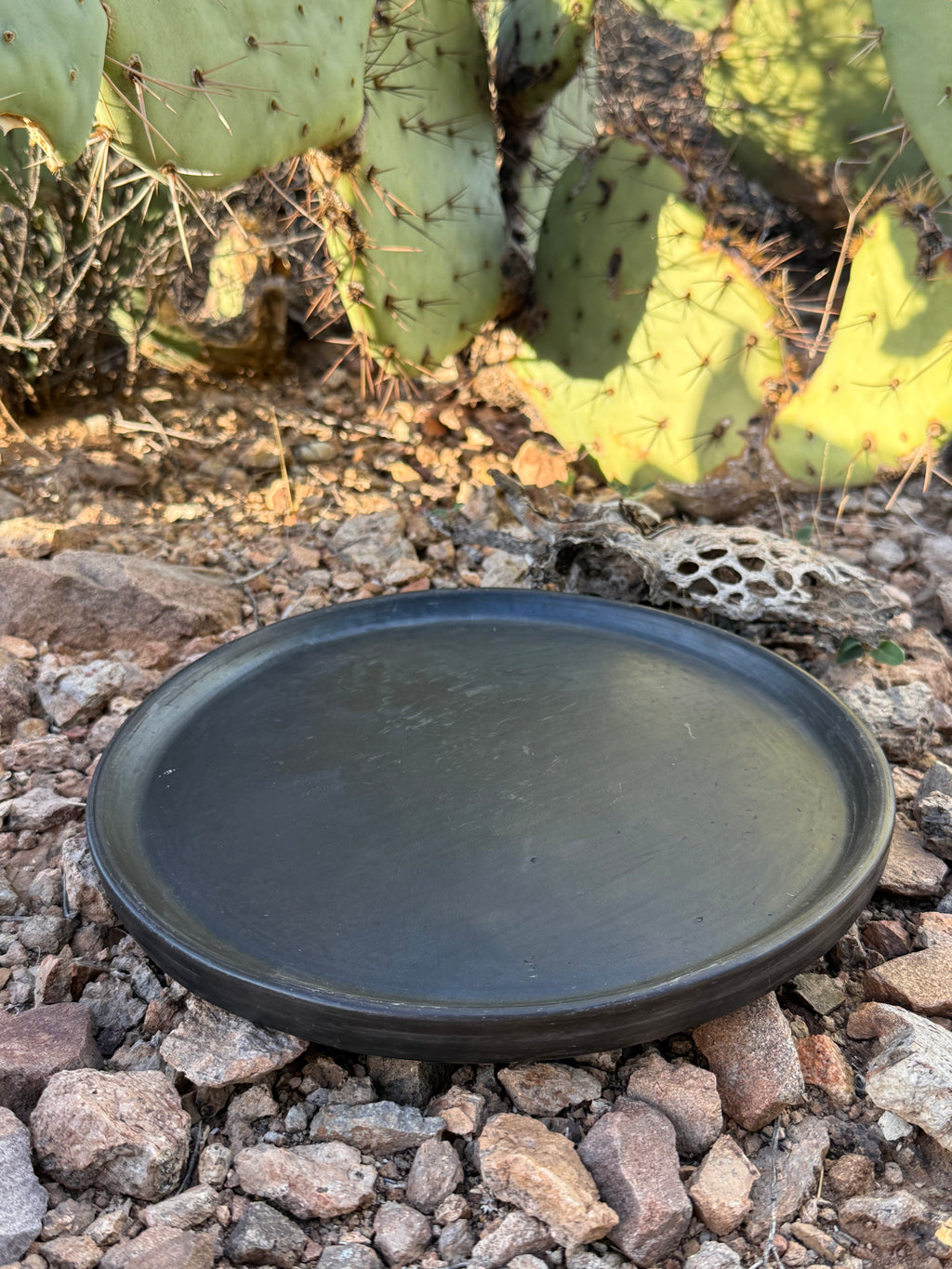 Obsidiana Plate | 23 cm