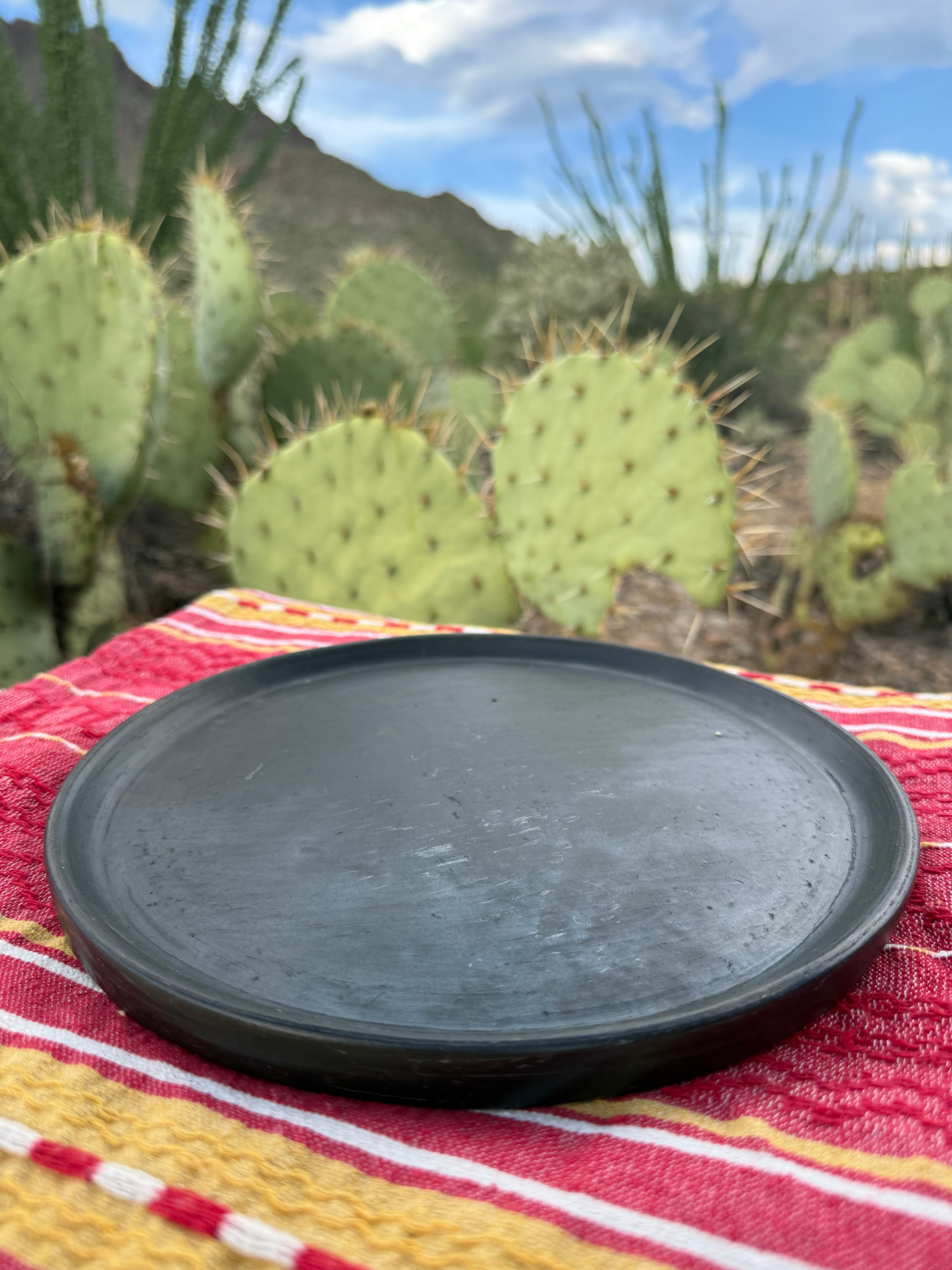Obsidiana Plate | 23 cm